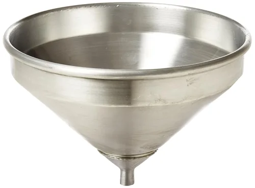 American METALCRAFT, Inc. American Metalcraft 913ST - Embudos de colador, 9 pulgadas de largo x 9 pulgadas de ancho, color plateado