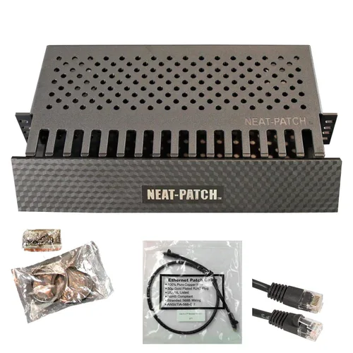Miniatura 6 de Neat Patch MINI 1U Unidad de gestión de cables de bajo perfil