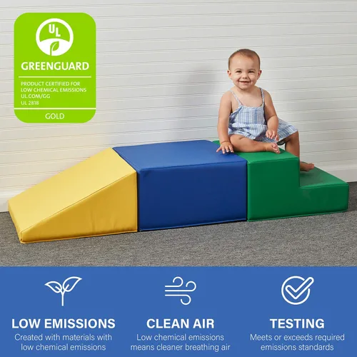 Miniatura 5 de SoftScape 11618-AS - Escalador de tiempo de juego para niños pequeños, estructura de juego activo para interiores y niños, espuma suave segura