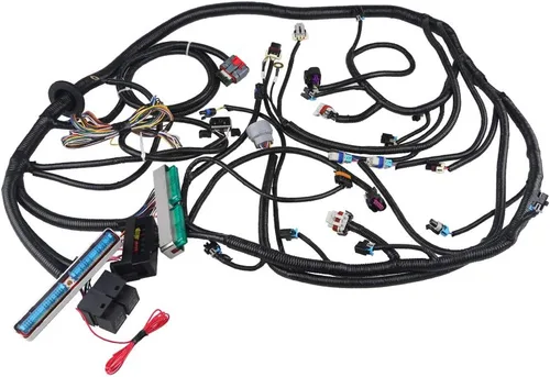 Miniatura 2 de WMPHE Arnés de cableado de motor profesional independiente con transmisión 4L60E Drive By Wire, con manual de guía de cableado, compatible