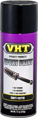 Miniatura 8 de VHT ESP652000 - Pintura epoxi satinada para todo tipo de clima Negro satinado