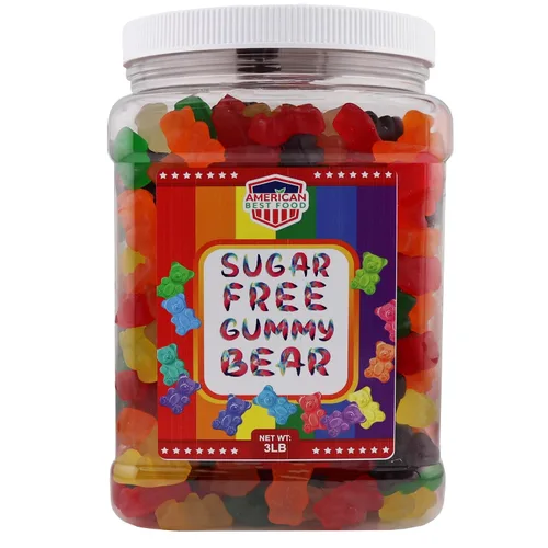 Miniatura 7 de Gomitas arcoíris de colores surtidos, tarro (3 lb) (oso surtido)