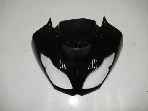Miniatura 4 de US STOCK - Carenado negro brillante apto para 2009-2012 ZX6R 636 ZX-6R inyección ABS plásticos posventa carrocería 2010 2011 09 10 11 12