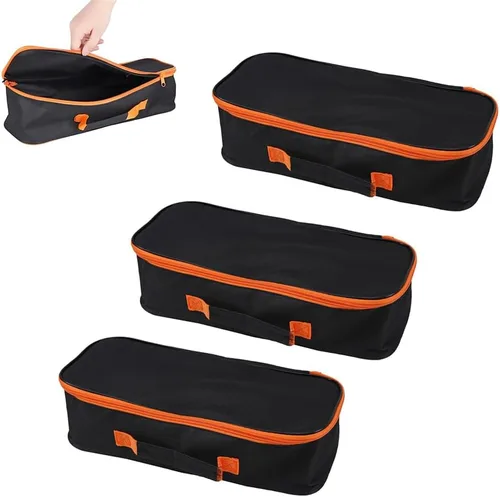 Miniatura 9 de Bolsa de herramientas, bolsa Oxford impermeable, organizadores y almacenamiento multiusos, bolsas pequeñas de herramientas metálicas