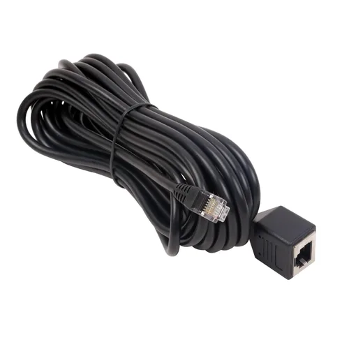 Miniatura 6 de Gabil GRC-Y20 RJ12 Cable de extensión de micrófono de 6 pines 6.5FT 2M para Yaesu TYT TH-9800D Plus Cable de extensión de micrófono de radio