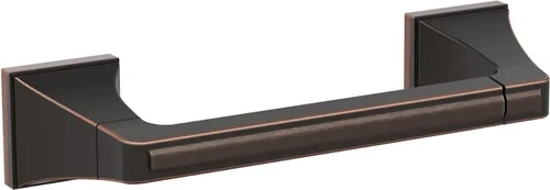 Miniatura 36 de Amerock BH36020G10 Gancho único para bata de níquel cepillado Soporte de toalla de 4-1/4 pulg. (108 mm) de longitud Mulholland Gancho