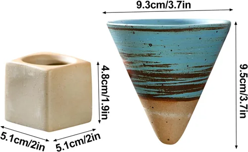Miniatura 7 de Taza de té personal de cerámica vintage, 6.8 fl oz, tazas de café expreso, taza de café expreso, accesorios de té con base para oficina en casa