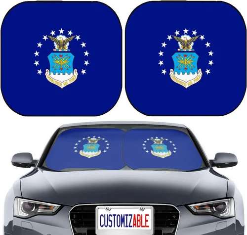 Miniatura 20 de Maizi Parasol para Parabrisas de 2 Piezas Ajuste Universal Parasoles para Parabrisas se Adapta a la Mayoría de SUV, Sedán, Camioneta, Furgoneta Logo