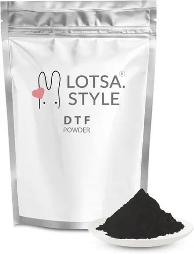 Direct to Film DTF - Adhesivo termofusible de transferencia digital para impresión directa para camiseta (35.3 onzas, 2.2 lbs, negro)