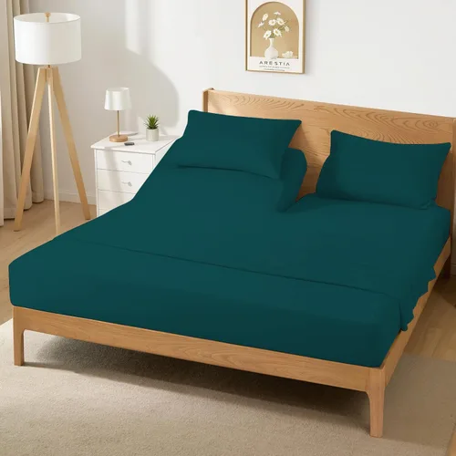 Miniatura 20 de OnlineBestDeal's Top Split - Juego de sábanas tamaño Queen para camas ajustables, media sábana de 18 pulgadas de profundidad, 28 pulgadas, 800 Negro