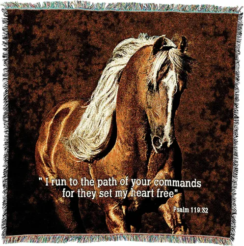 Miniatura 23 de Pure Country Weavers Great is Thy Faithfulness Blanket - Escrituras - Lamentaciones 3:23 - Tapiz cuadrado para regalo de regazo tejido de algodón