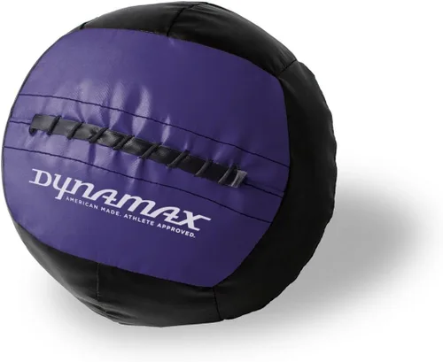 Miniatura 21 de Dynamax Mini Medicine Ball, 2–12 lb Soft Shell Wall Ball, 10-Inch Weighted Exercise Ball for Strength Training, Core Workouts, Conditioning &