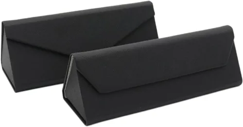 Miniatura 41 de Real Sic Funda para lentes de sol para hombres y mujeres, soporte magnético plegable para lentes de sol, inspirado en el color sólido