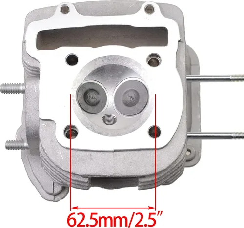 Miniatura 2 de WOOSTAR 62.5mm Kit Completo de Cilindro de Gran Calibre y Culata de Reemplazo para Motor GY6 de 4 Tiempos 170cc 180cc 200cc 1P63QML ATV Quad Chino