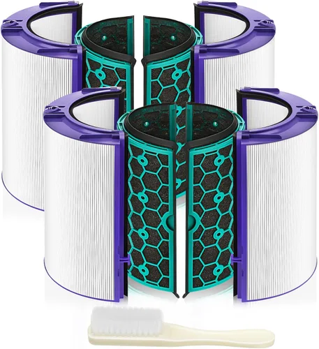 Miniatura 9 de 2 Pack 360° Combi 2 en 1 Filtro HEPA + Carbón para Dyson HP1 TP09 TP07 TP04 HP04 TP06 HP06 TP4A TP7A PH02 PH01 PH03 PH04 PH3A HP09 HP07 HP10 TP10