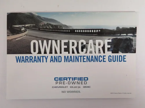 Miniatura 5 de 2013 Chevrolet Malibu Owners Manual Handbook OEM K02B17012 Tapa blanda – 1 Enero 2013
