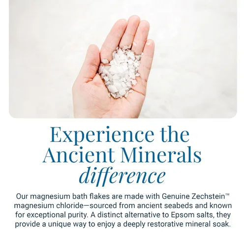 Miniatura 7 de Enviromedica Arcilla magnética - Escamas de baño de magnesio de minerales antiguos - Desintoxicación natural - Alta eficiencia de absorción