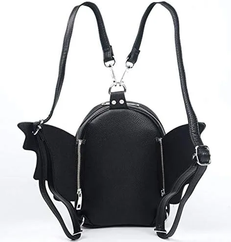 Miniatura 3 de Prime Original Mini mochila de moda para mujer Bolso de hombro desmontable con ala de ángel de murciélago