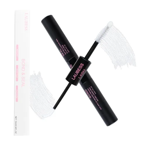 Miniatura 6 de LAUBESS LASH Kit de extensión de pestañas DIY con pegamento y sellado de 10ml Kit de pegamento para pestañas postizas Kit de pegamento para pestañas