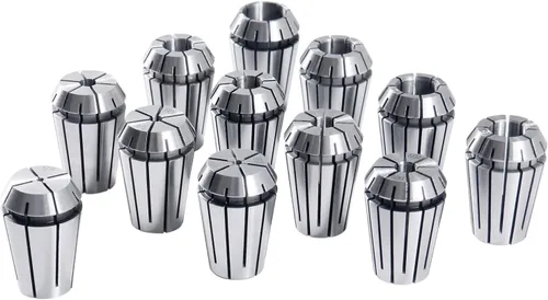Miniatura 6 de Accusize Industrial Tools Juego de 12 pinzas Er-20, tamaño de 1/16 pulgadas hasta 1/2 pulgadas en caja de aluminio fuerte ajustada, 0223-0799