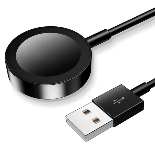 Cargador magnético de carga rápida para Apple Watch, carga inalámbrica magnética compatible con iWatch Series Ultra/10/9/8/7/6/SE/SE2/5/4/3-[1.6