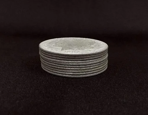 Miniatura 2 de Coin&Money Magic 10 monedas de palming (versión de dólar morgano) monedas de palming