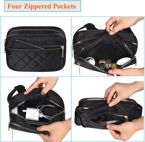 Miniatura 2 de Riñoneras para mujer, Negro -, Riñonera