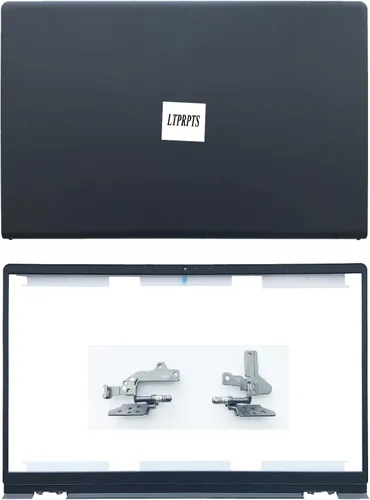 Reemplazo portátil LCD contraportada superior tapa trasera con bisagras y marco bisel frontal para Dell Inspiron 15 3510 3511 3515 00WPN8 0WPN8