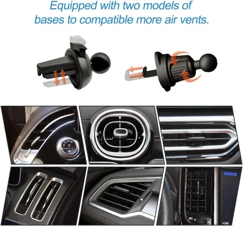 Miniatura 4 de Soporte universal para teléfono celular para asiento de carreras, soporte universal para teléfono inteligente, ajuste universal para teléfonos