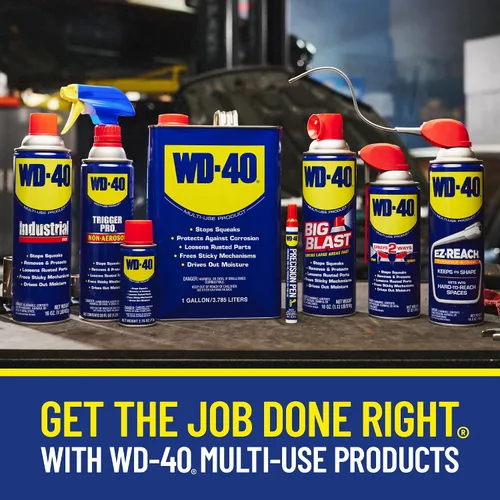 Miniatura 7 de WD-40 Fórmula original, producto multiusos con aerosoles inteligentes de paja de 2 maneras, 14.4 onzas [paquete de 2]