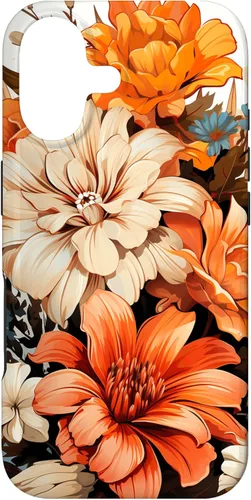 Miniatura 32 de Funda para iPhone 11 Pro Max Vintage Autumn Flower Fall Pumpkin Girl Women Fall