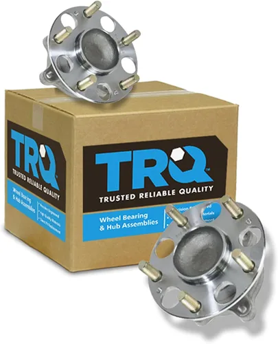 Miniatura 75 de TRQ Juego de buje y rodamiento trasero de 2 piezas compatible con Audi TT 2000-2006 TT Quattro, Volkswagen Beetle 1998-2010, Golf 1998-2005, Jetta