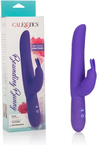 Miniatura 9 de CalExotics Posh - Conejito de silicona de 10 funciones, azul (SE-4540-10-3)