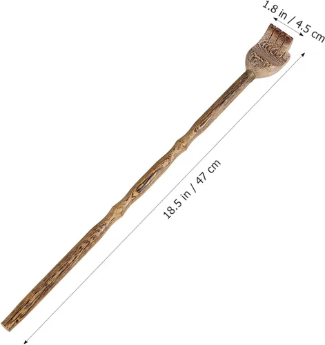 Miniatura 2 de Rascador de espalda de madera, rascador de espalda de madera tradicional para hombres