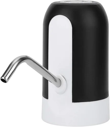 Miniatura 6 de DC 5V Dispensador de agua portátil inteligente USB eléctrico dispensador de agua embotellada Beber para uso doméstico (negro)