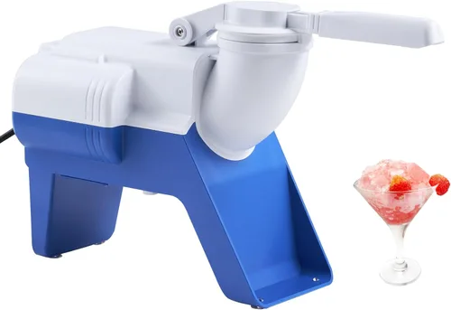 Miniatura 14 de VEVOR Máquina de hielo de copo de nieve, máquina de hielo de copo de nieve de 44 libras/24 horas, máquina de afeitar de hielo con hoja de acero