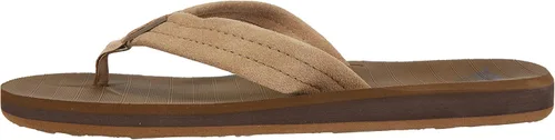 Miniatura 7 de Quiksilver Men's Carver Suede 3 Point Flip Flop Athletic Sandal