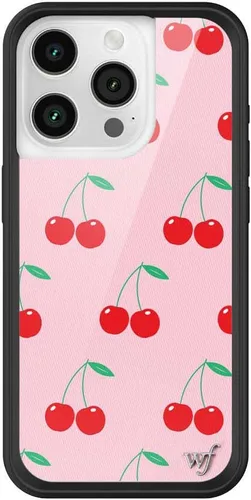Miniatura 45 de Wildflower - Fundas compatibles con Apple iPhone 15 Pro Protector de goma negro, certificado de prueba de caída de 4 pies, propiedad de mujeres
