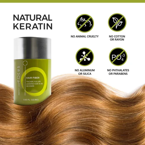 Miniatura 5 de Polvo para el cabello para adelgazar el cabello, corrector instantáneo de raíces oculta el cabello fino y el brillo del cuero cabelludo en menos