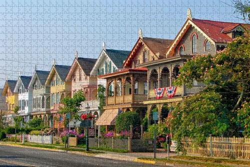 Miniatura 14 de Boston Skyline USA - Rompecabezas de 1000 piezas para adultos, regalo de viaje de madera