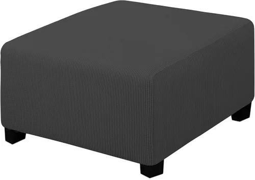 Miniatura 113 de Easy-Going Funda Elástica para Otomana Taburete de Almacenamiento Plegable Protector de Muebles Funda Rectangular Suave con Parte Inferior Elástica