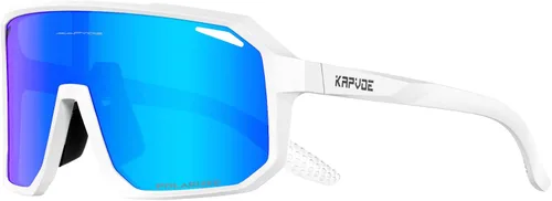 Miniatura 11 de KAPVOE Gafas de sol polarizadas para ciclismo, deportes, UV400, para correr, pesca, béisbol, para hombres y mujeres, K62 Azul