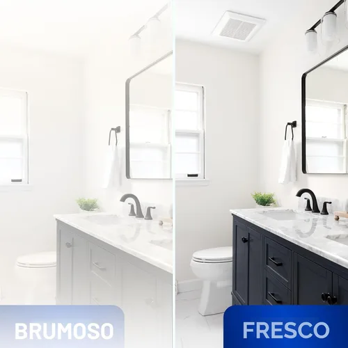 Miniatura 3 de Panasonic WhisperValue Ventilador de techo/pared de baño, 50-80-100 CFM, FV-0510VS1