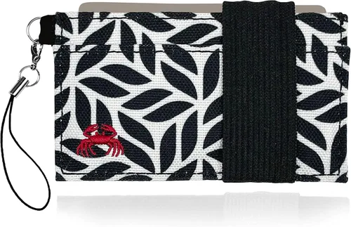 Cartera minimalista fina – Serie Adventure – Lleva tarjetas, efectivo, teléfono, llaves – Se sostiene de forma segura para un fácil acceso – Cartera