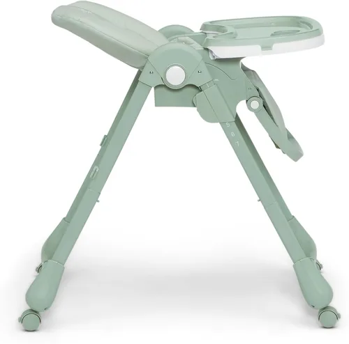 Miniatura 13 de Little Folks by Delta Children - Silla alta SlimFold 2 en 1 para bebés y niños pequeños, color verde salvia