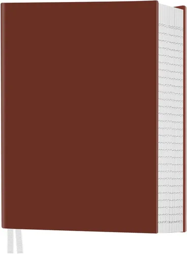 Miniatura 7 de Diario para cuaderno, 8.5 x 11 pulgadas, 400 páginas con rayas universitarias, diario de cuero para mujeres y hombres, diarios gruesos