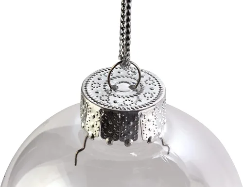 Miniatura 4 de Creative Hobbies - Adornos redondos de plástico transparente, 83mm, 12