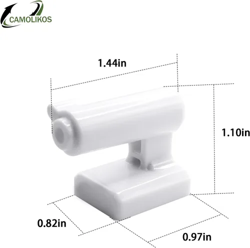 Miniatura 2 de DA61-08305A bisagra de puerta de refrigerador 2PCS Bisagra-francés para Samsung