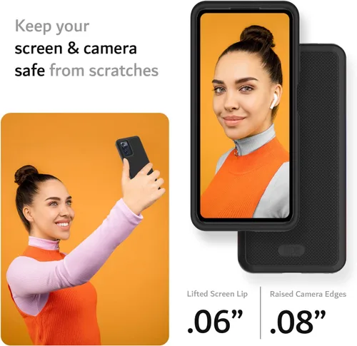 Miniatura 4 de TUDIA MergeGrip DualShield - Funda resistente para celular ZMAX 5G