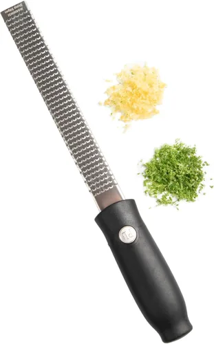 Miniatura 6 de PL8 Rallador y rallador de acero inoxidable de alta calidad para cítricos, ajo, jengibre, chocolate y queso duro, mango de agarre cómodo, apto